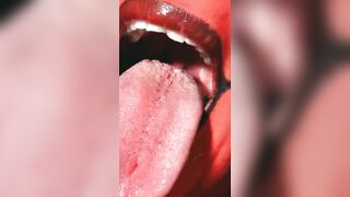 Juicy Throat and Lengthy Tongue