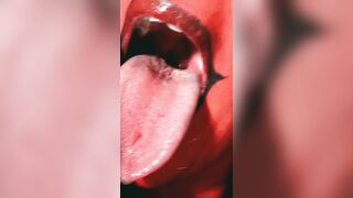 Juicy Throat and Lengthy Tongue