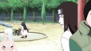 Hidden clip of Naruto with undressed and pretty Hinata