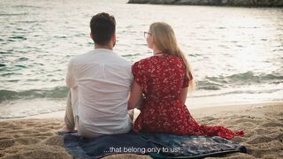 We Discovered a Secret Beach for Outdoor Sex - Real Amateur Pair