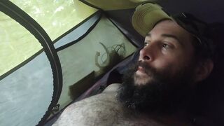 Tent confession. Dad needs u. I wanna play with your wang