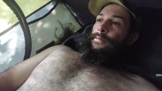 Tent confession. Dad needs u. I wanna play with your wang