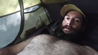 Tent confession. Dad needs u. I wanna play with your wang