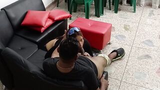 HERMOSA LATIN BABE SEDUCTORA DE TETAS MADURAS ME HACE LAS MEJORES MAMADAS CUANDO ME VISITA