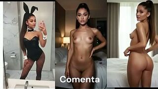 Youthful woman with her dad on Halloween night, very lascivious