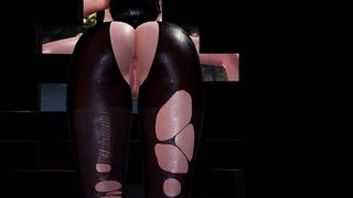 Numata the Hot Secretary in Rule34 Anime - Desk Tugjob for Large Penis, Frenulum Licking Fetish with Close-Up Views