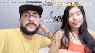 The pretty and immoral LindaHouston comes to visit me and ends up sucking my dong and butt!