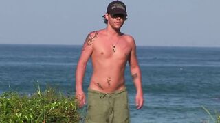 2 youthful bitches licking snatch are discovered and butt drilled by a dude