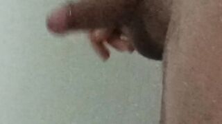 Maintenance in the shower. Inevitable to masturbate