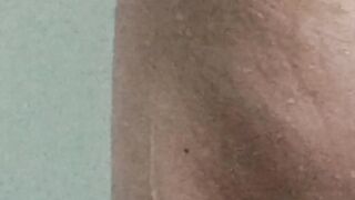 Maintenance in the shower. Inevitable to masturbate