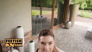 Hawt Yoga Session with Next Door Brat Peach Lollypop