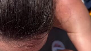 ????ORAL-SEX On The Beach, I Hope Nobody FIND Me