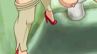 Lois Get Screwed in Latrine ( Toon Porn Parody )