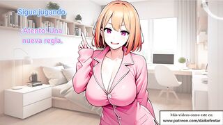 Spanish audio JOI - See out! For gamers who love anal, don't miss this perverse JOI.
