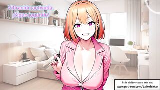 Spanish audio JOI - See out! For gamers who love anal, don't miss this perverse JOI.