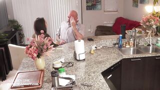 Petite Sex Freak Freya Von Doom Visits StepDad And Fresh Wife - AITSFS1:E7 two/4