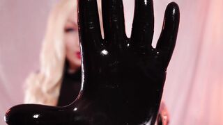 ASMR movie: nitrile gloves SFW