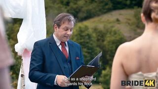 BRIDE4K. Czech kinky wedding porn with sexy bride