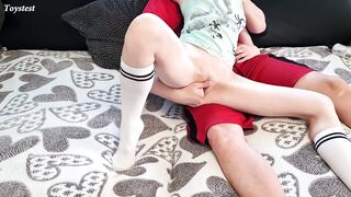 Homemade Pair Petting going into FISTING