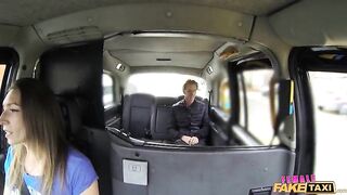 Female Fake Taxi - He knows how to bang a real woman