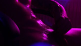 Solo Stud masturbating alone