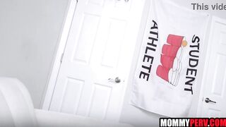 Step Mama Caught Him Jerk Off