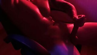 hunk solo masturbation