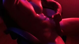 hunk solo masturbation