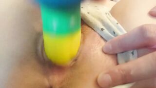 That babe bangs herself with her sex toy so hard to squirt (coronavirus therapy)