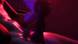 Sexy dude masturbating solo