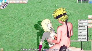 Naruto bangs samui in all holes