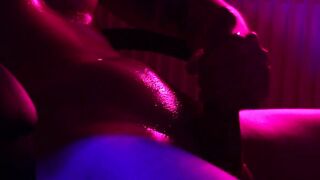 Concupiscent dude wanking his hard knob