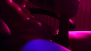 Concupiscent dude wanking his hard knob