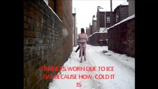 A WINDY NIGHT WALK & A WALK IN THE SNOW