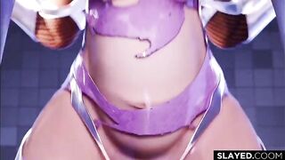 1 hour of Kiriko from Overwatch the very superlatively good animated toon porn manga