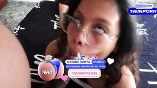 I discover my stepdaughter in her pajamas in daybed and this babe just craves my ebony dong