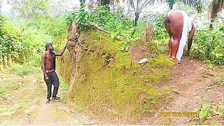 Hardcore big beautiful woman wife drilled landlord large obese ramrod on the road