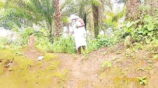 Hardcore big beautiful woman wife drilled landlord large obese ramrod on the road