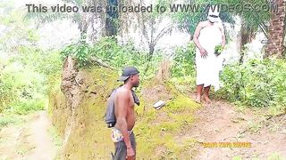 Hardcore big beautiful woman wife drilled landlord large obese ramrod on the road