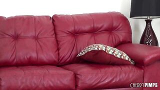 Oriental Hottie Morgan Lee Live as that babe gives her stud a sexy sloppy fellatio!