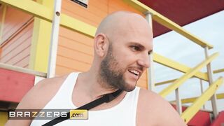 BRAZZERS - Lifeguards MacKenzie Mace & Kylie Rocket Convince Their Co-worker JMac To Bang 'em The one and the other