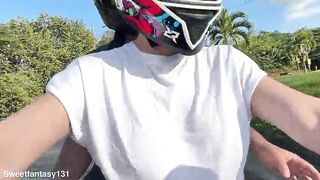 My beloved DiDi customer notices I'm not wearing a brassiere and puts his hands in my pants