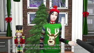 Nasty Girlfriend Gets A Vagina Full Of Cum As Her Present - sims 4 - CG Anime