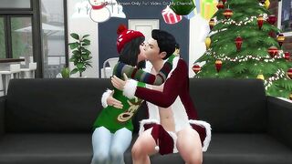 Nasty Girlfriend Gets A Vagina Full Of Cum As Her Present - sims 4 - CG Anime