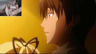 This guy drilled her cunt in the shower [uncensored anime English subtitles]