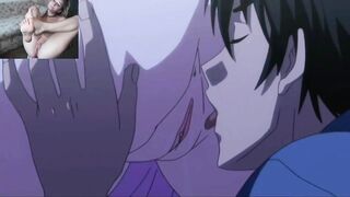 This guy drilled her cunt in the shower [uncensored anime English subtitles]