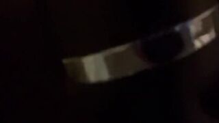 Uncut amateur trans female toy masturbation and pee play