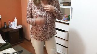 My ally's comes home very lewd and asks me to accompany her to her bedroom