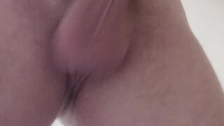 Getting off in the washroom