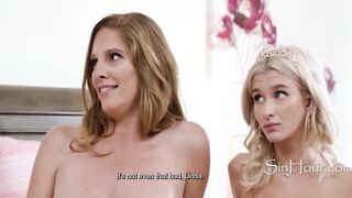 Teen Golden-haired Gets Thong On As Bday Gift From Fam